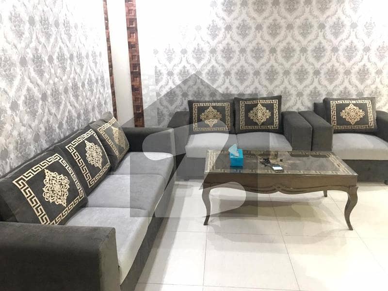 One Bad Furnished Flat Available For Rent Near Clock Tower Bahria Town Lahore