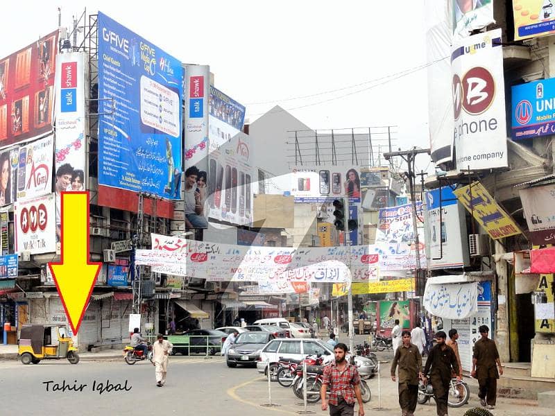 5 Shops 850 SQFT Space in Zaman Plaza Basement Hall Road Mall Road