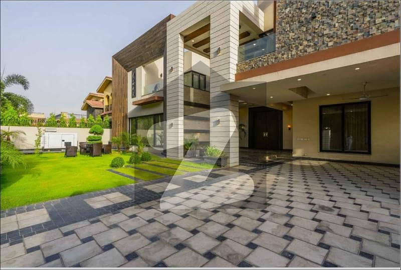 2 Kanal Slightly Use Fully Furnished Modern Design Bungalow For Sale In Dha Phase 8 Park View Lahore