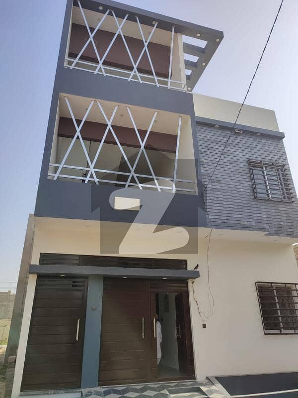 Brand New House 120  Yards G+1 West Open 40 Feet Road Sector Q2