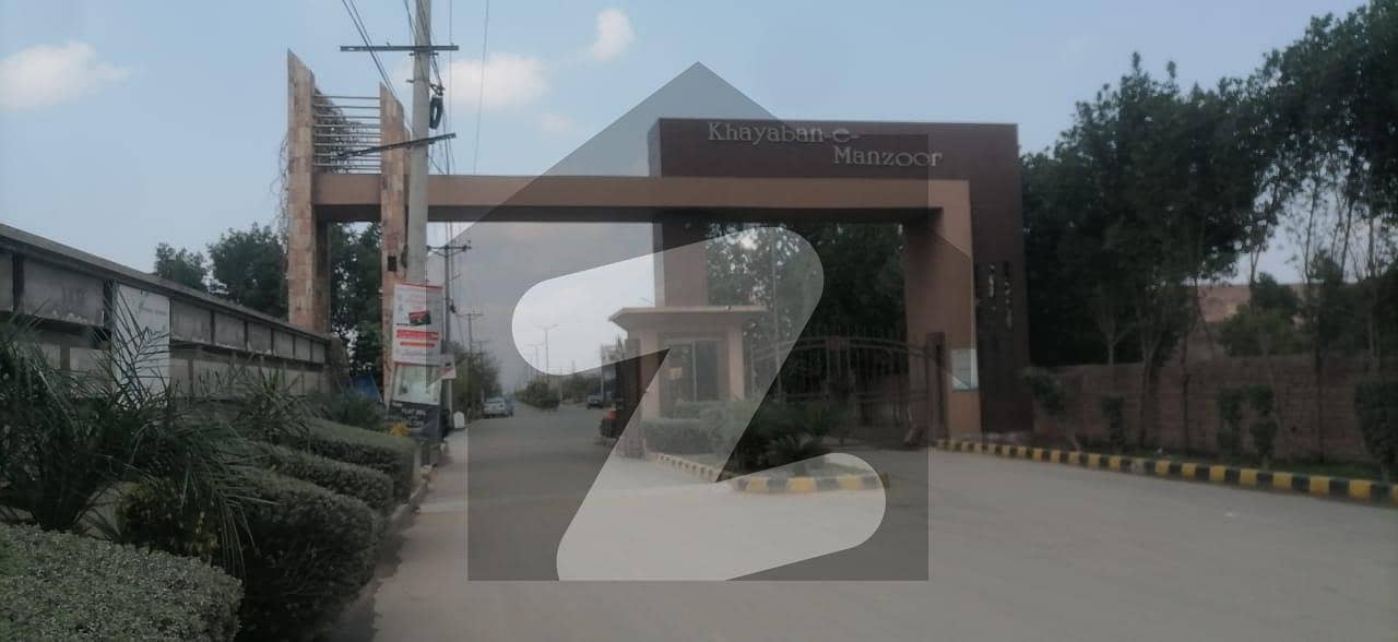 10.3 Marla Residential Plot In Khayaban-e-Manzoor For sale