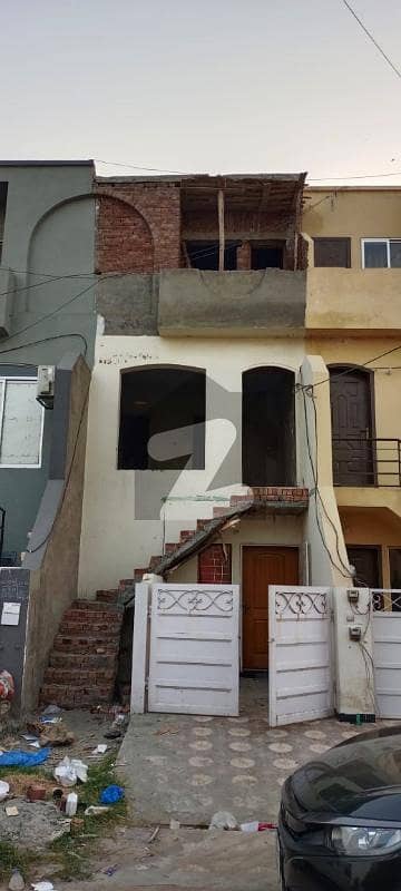 3 Marla Upper Portion Grey Structure For Sale At Edenabad