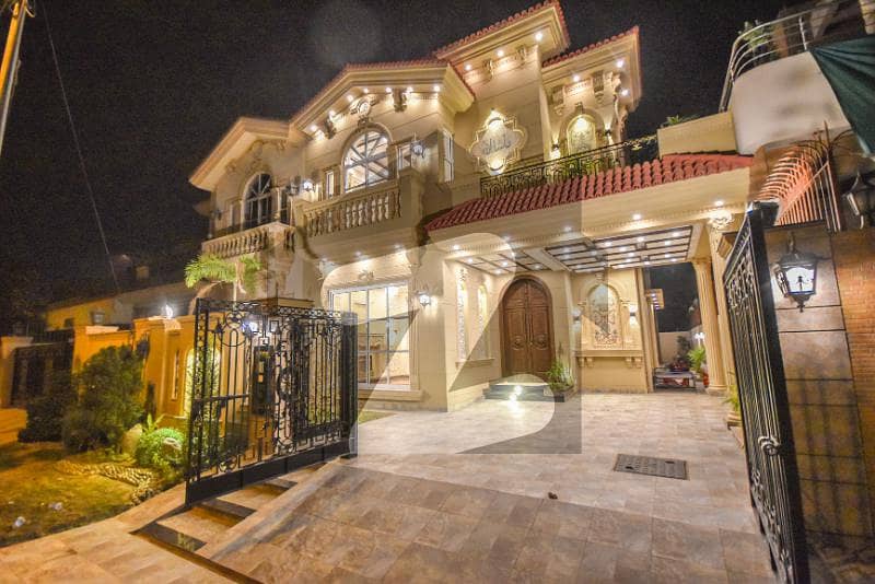 10 Marla Brand New Spanish Villa Facing 70 Fit Road Super Luxury House For Sale In Dha Phase 8 Park View