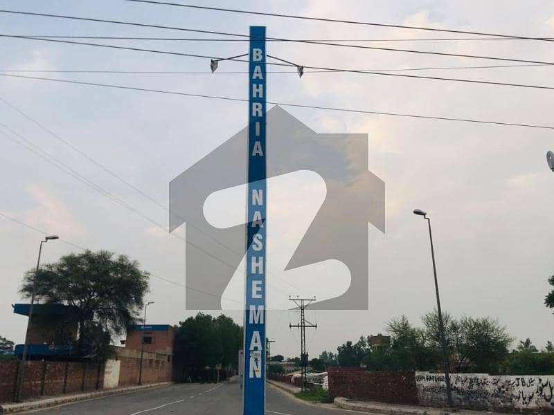 8 Marla Corner Plot Available For Sale In Bahria Nasheman In Iris Block Back Of Park And Back Of Main Road