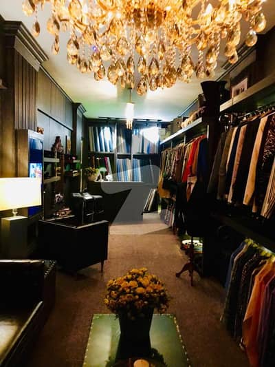 500 Sq. Ft. Shop For Sale Ideally For Boutique At Zamzama Commercial