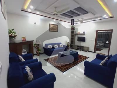 Double Unit Beautifully Furnished 10 Marla House  For Rent