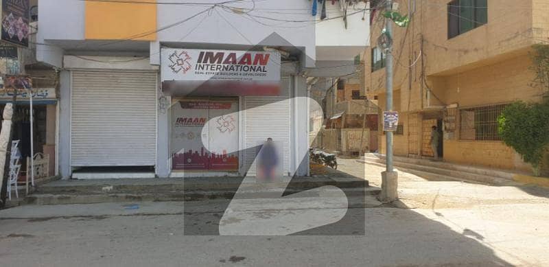Main Commercial 300 Feet Road Shops For Sale At North Karachi Sector 4