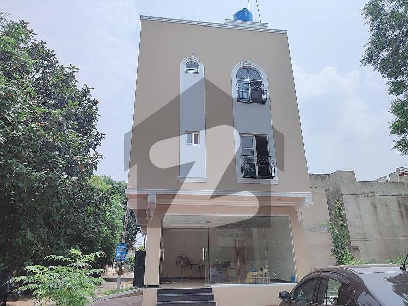 4 Marla Brand New Corner Commercial Building For Sale In Johar Town