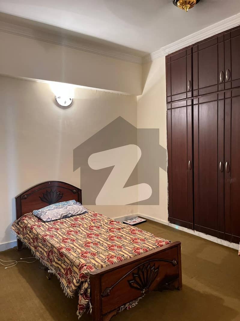 Half furnished room available