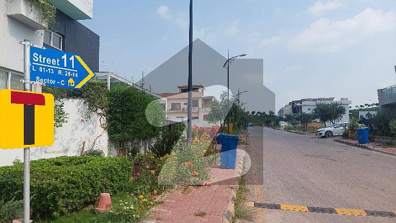 1 kanal Prime Location Plot For Sale in Sector C bahria Enclave islamabad .