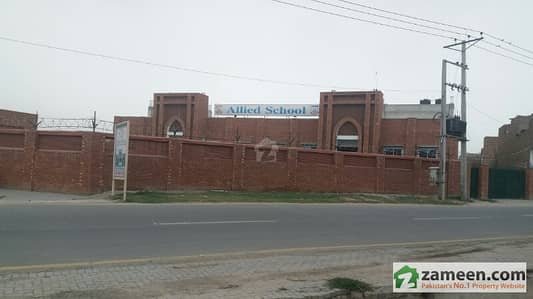 13 kanal land lasani pully road  front off allaid school