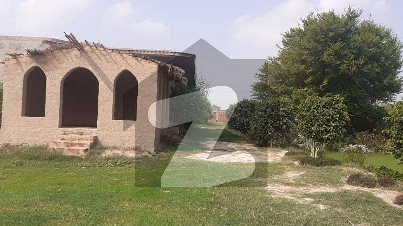 80 Kanal Farm House with Agriculture Land 25 Kva Transformer Sui Gas Complete Boundary Wall