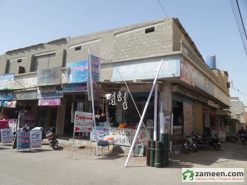 Three Side Corner Commercial Shop Is Available For Sale