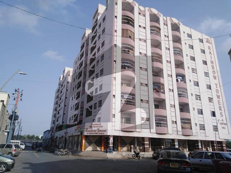 رین بو ٹاورز اینڈ شاپنگ مال گلشنِ معمار گداپ ٹاؤن کراچی میں 1 مرلہ دکان 2 کروڑ میں برائے فروخت۔