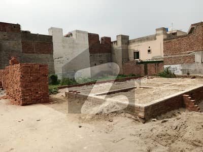 Shadab Colony Mehboob Garden 3 Marla Plot Available 18 Ft Front Available Urgent For Sale