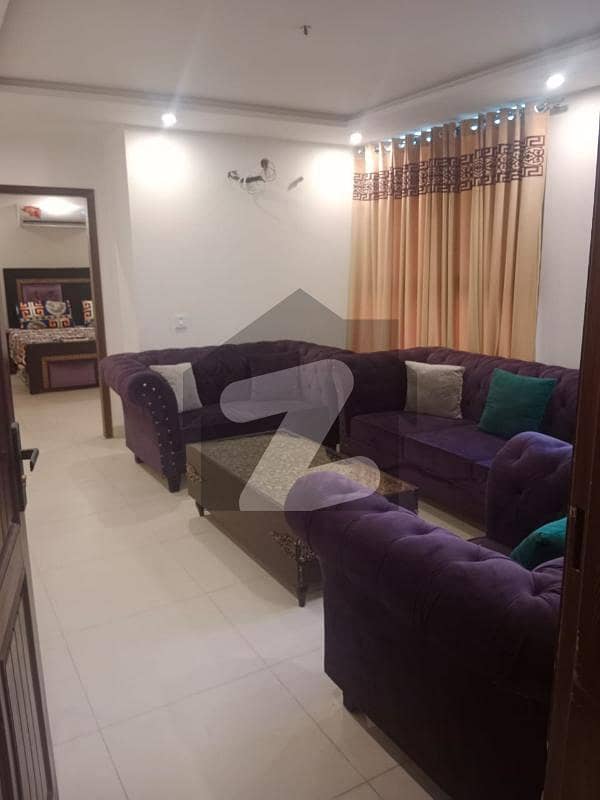 690 Square Feet Flat Furnished For Rent In Nishtar Block Bahria Town Lahore