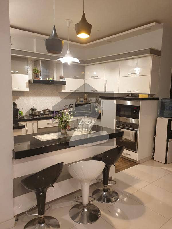 3 Bed Dd With Servant Quarter Flat On Rent In Saima Jinnah Avenue