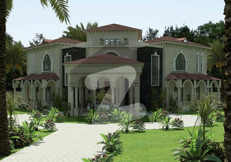 8 Kanal Complete Spanish Grey Structure Farm House Available For Sale In Dha Phase 10