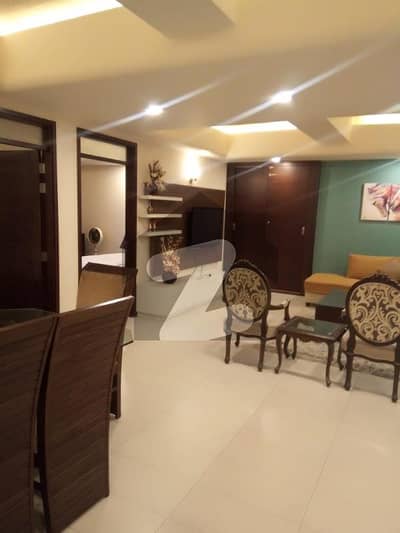 Three Bedroom Spacious Apartment 2100 Sq Ft Furnished For Rent In Silver Oaks Apartments F-10 Islamabad