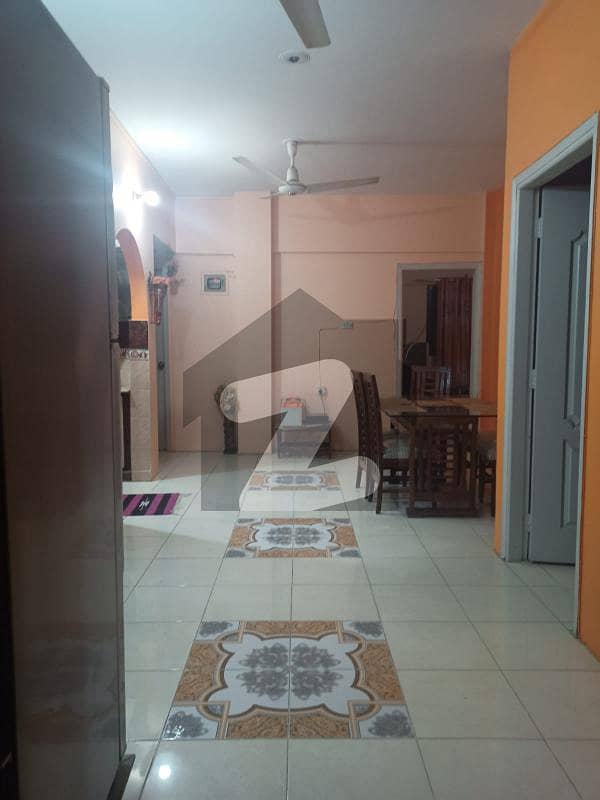 Flat On Sale With Roof At Main Tariq Road With Beautiful Park View