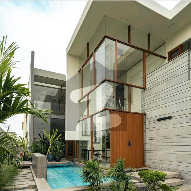 State Of The Art Modern House Is Available For Sale With 5 Bedrooms , Swimming Pool, Jacuzzi , Steam Room And Lot More