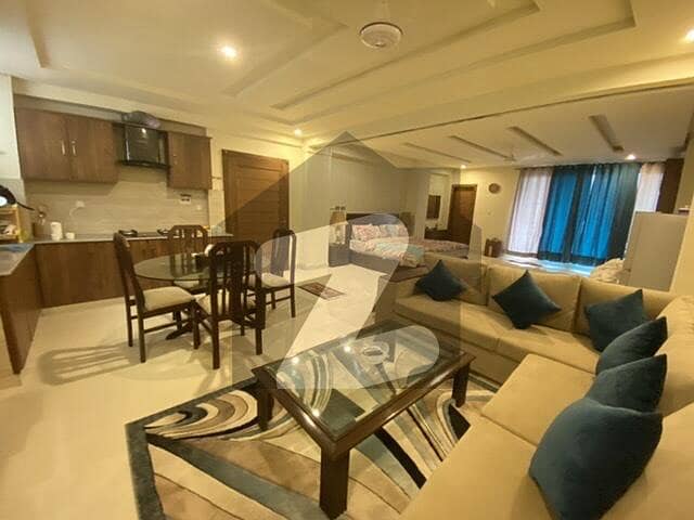 Semi Furnished 1 Bedroom Apartment Available For Sale On Installments In Gulberg Marina, Gulberg Greens Islamabad.
