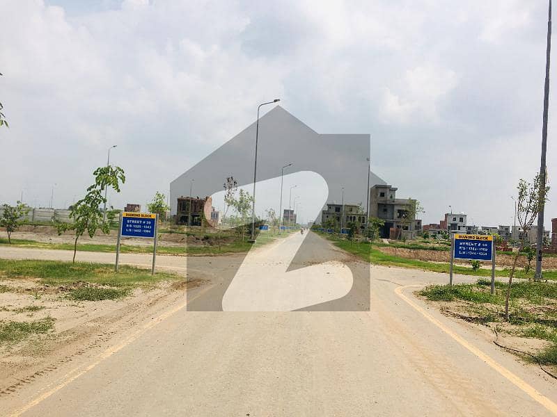 5 Marla Plot Available For Sale In Diamond Block Park View City Best