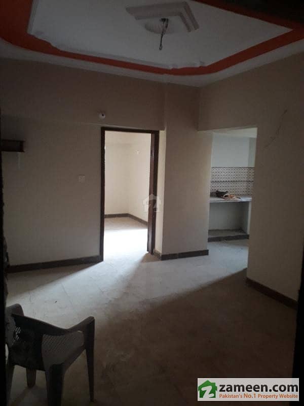 Nazimabad New Zero Meter 2 Bed Flat Available For Rent