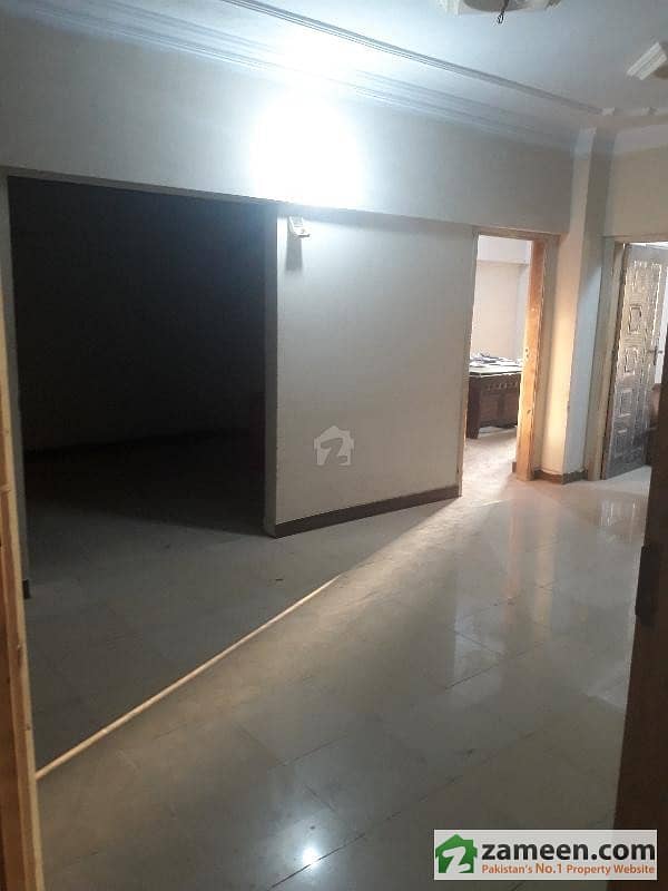 Brand New Park Facing Flat Available For Rent In Nazimabad - Block 2