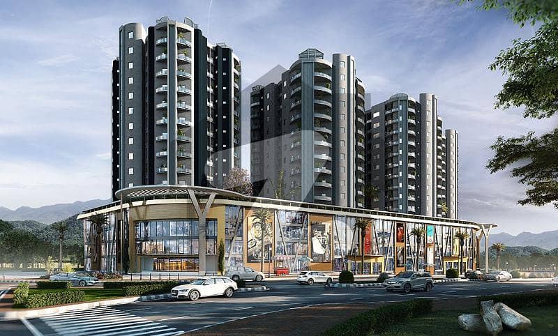 Studio Apartment In Las Torres Towers, Faisal Town Islamabad At Main Road Near New Islamabad Airport By Asco Properties On Easy Installments.