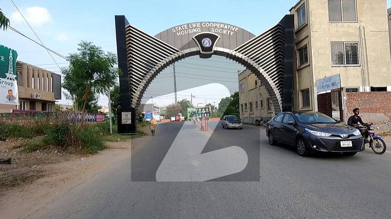 Both Side Open 222 Plot For Sale In Block A State Life Housing Society Lahore