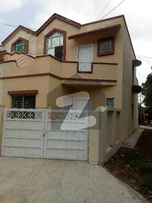 4.5 Marla corner double Storey House for rent block A in Eden Abad