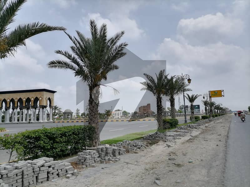 A Residential Plot Of 10 Marla In Palm City Faisalabad