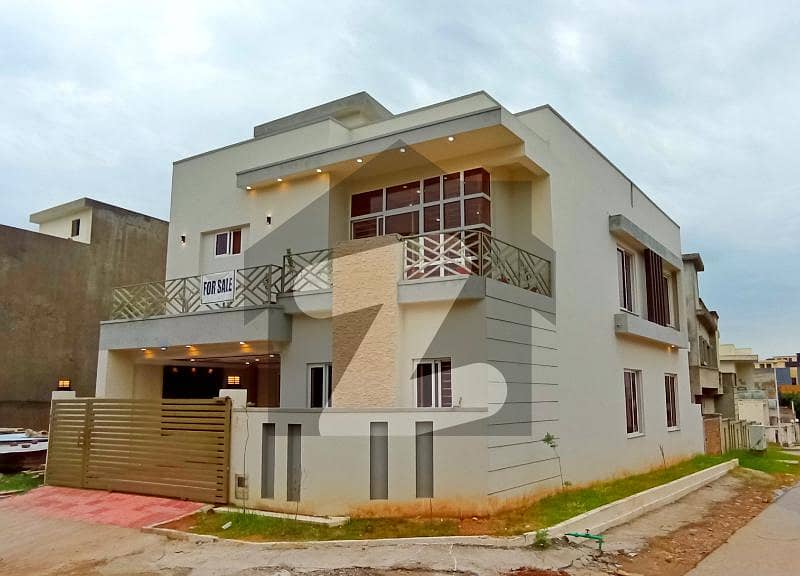 Double Unit 8 Marla New Corner House For Sale Bahria Town Phase 8 Usman Block