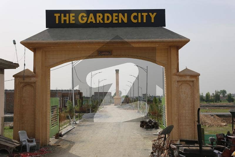 Beautiful 10 Marla Plot Available At The Garden City Near New Police Station Mardan