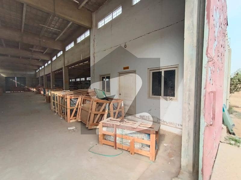 Prime Location main road of Super High Huge warehouse available for rent in Scheme 33 near Jan Japan Motors