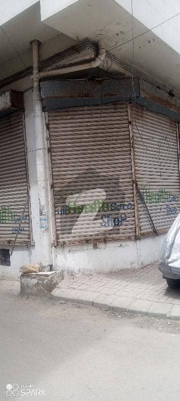 Shop For Sale 500 Sq Ft Ground With Basement, Corner Shop New Building In Dha Phase 5