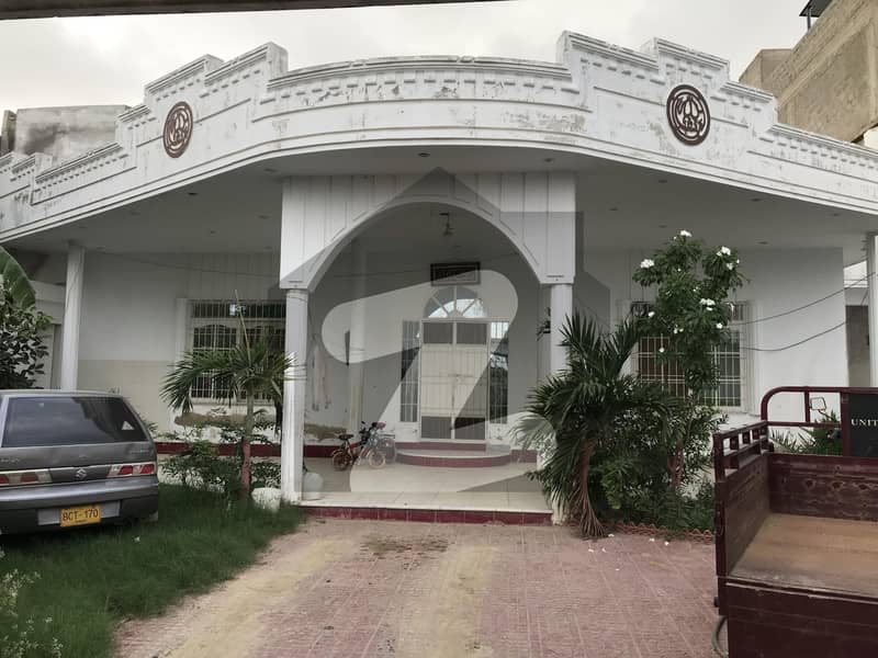 600sq Yd Single Bungalow For Sale Ahsanabad Karachi