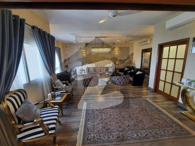 Outclass Fully Furnished Open View 3 Bedroom Apartment Available For Rent In Dha Phase 8 Creek Vista Apartment