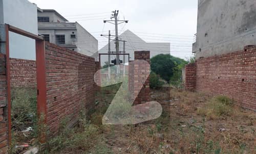 12 Marla Residential Plot With Dpc Complete Available For Sale In H Block At Canal Garden
