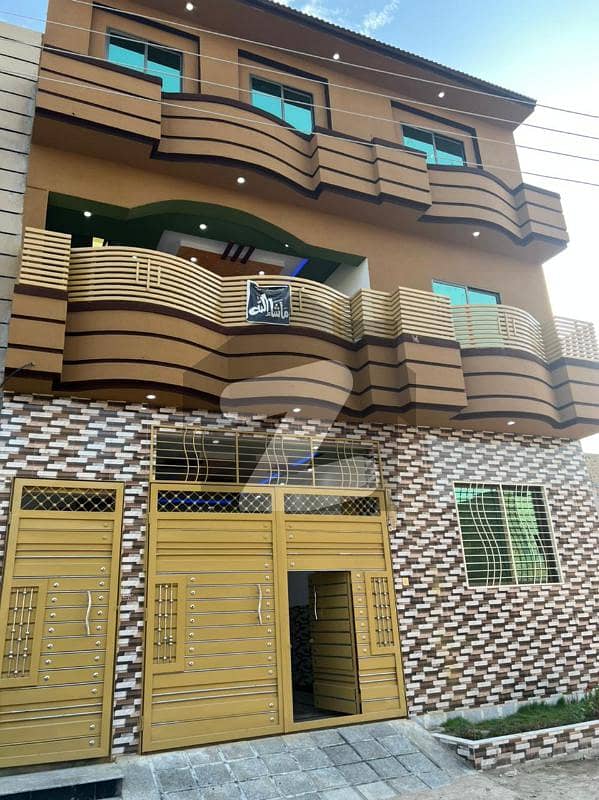 7 Marla New fresh luxury double storey house for sale at warsak sufyan Garden