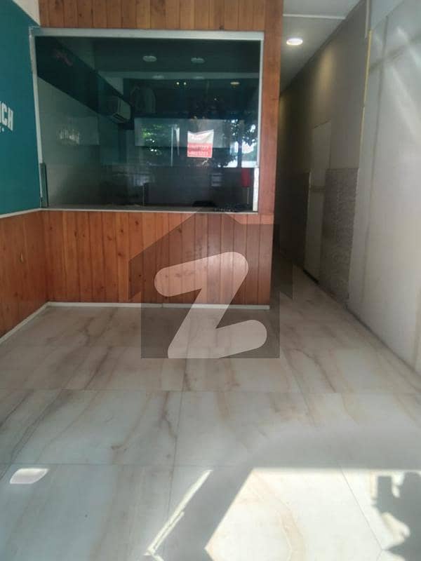 500 sq ft shop available for rent in F-7 Markaz, Islamabad.