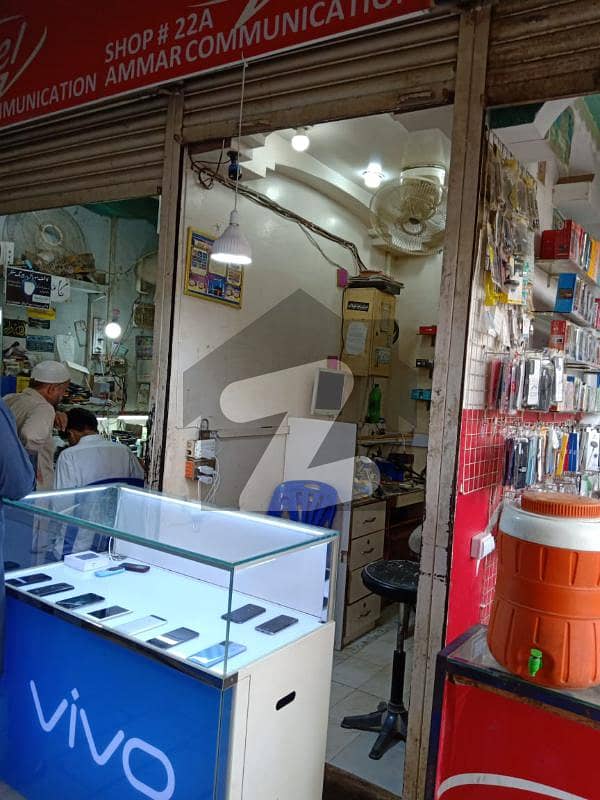 ناظم آباد 5 ناظم آباد کراچی میں 0.16 مرلہ دکان 30 لاکھ میں برائے فروخت۔