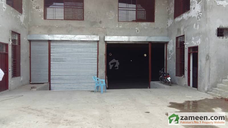 2 Kanal 13000 SFT  Warehouse With Lift At Multan Road Near Thokar  EME Is Available For Rent