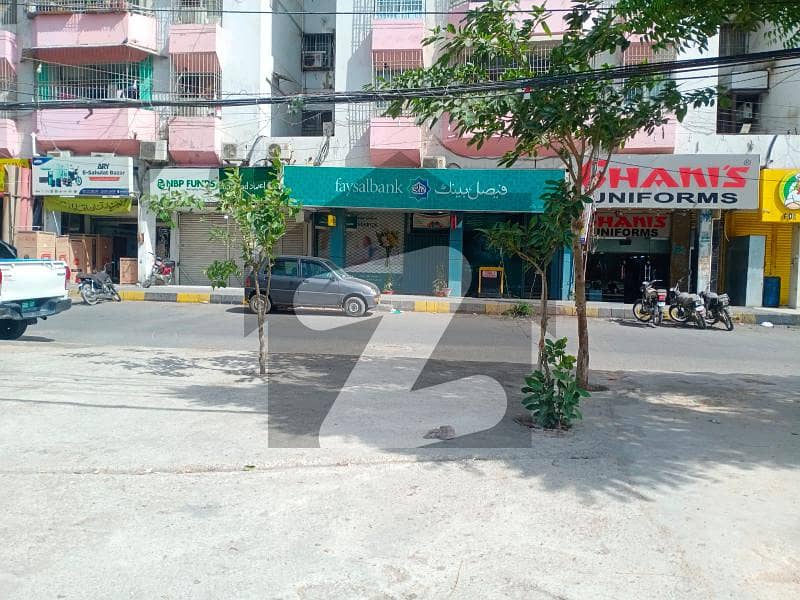 Prime Location Road Facing Huge Front Ground Plus Mezzanine Shop Available For Rent At Main Perfume Chowk