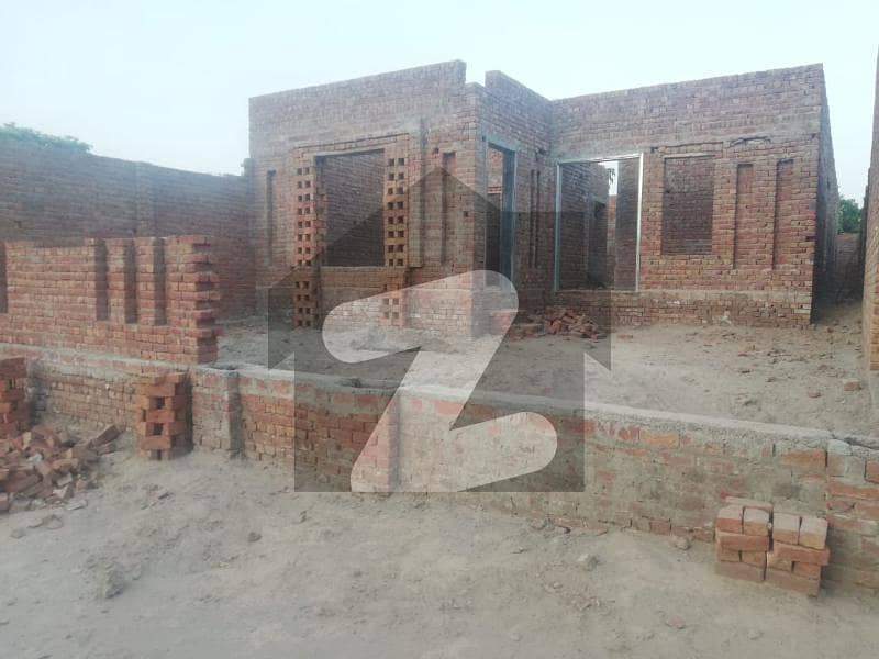 12 Marla New Half Constructed House Available for Sale in Zakariya Town & Nasheman Colony Multan