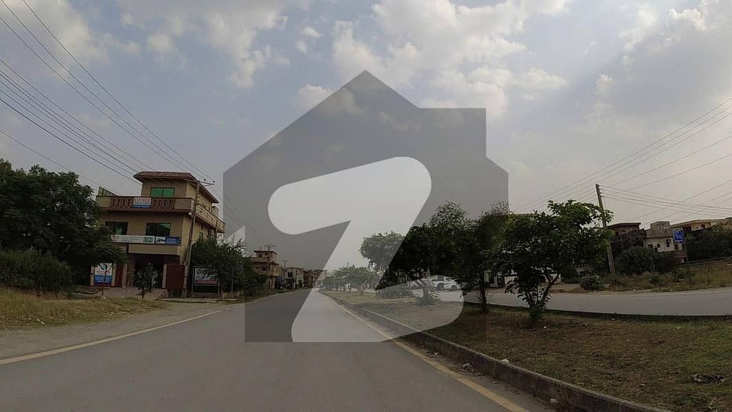 Prime Location Plot For Sale Back To Service Rd South 50 Feet Street In I-14/1 Islamabad