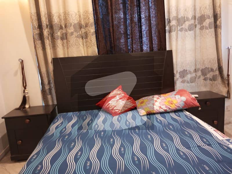 1 Bed Lounge Brand New Fully Furnished Flat Available In Rent Near Park Mosque Sec A Bahria Town Lahore