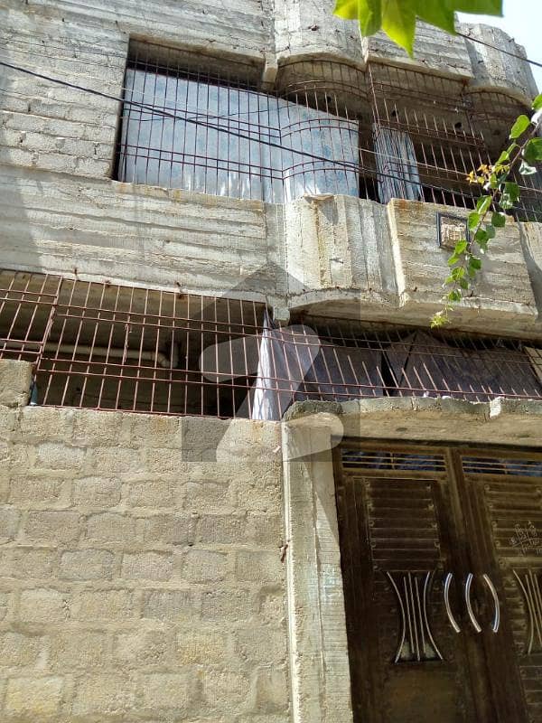 Ground 1, Structure House 80 Yards, 3 Feet Up From Road, Sector 4, North Karachi