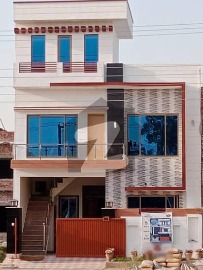 5 Marla Brand New House For Sale On 1 Year Easy Installment In Metro Avenue Shahid Town Ferozepur Road Lahore